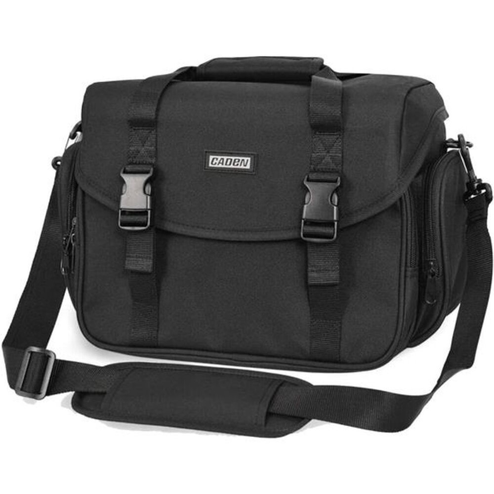 Camera Bag DSLR Shoulder Messenger Waterproof Case Tripod Holder for Nikon Canon